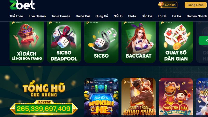 Zbet: Nhà cái uy tín cá độ thể thao đẳng cấp châu Mỹ 2 Đặc điểm cuốn hút dân cược tham gia chơi